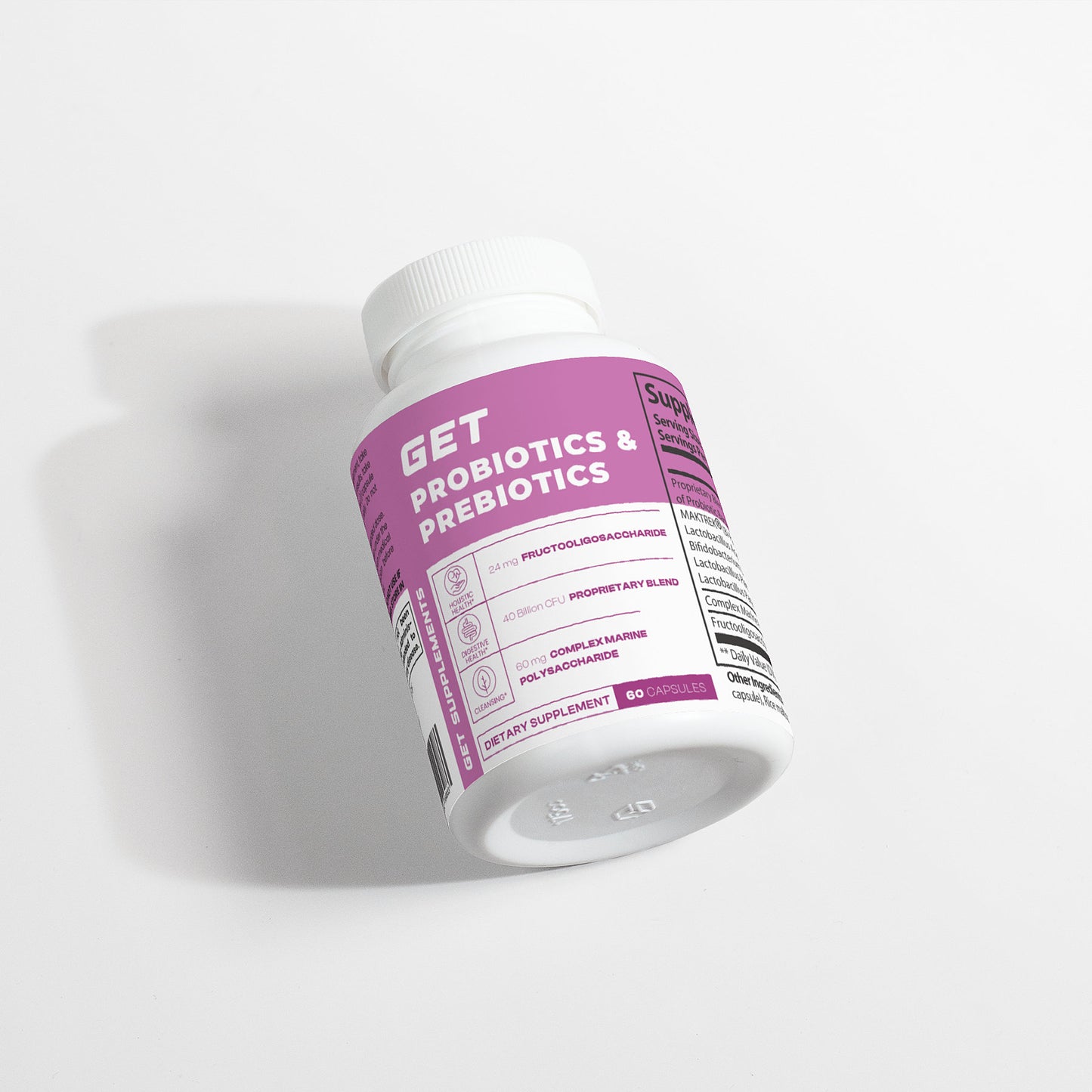 GET PROBIOTIC & PREBIOTICS