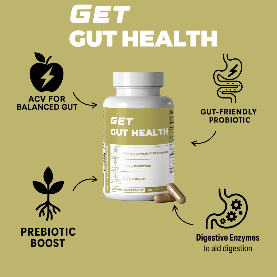 3 x GET GUT HEALTH