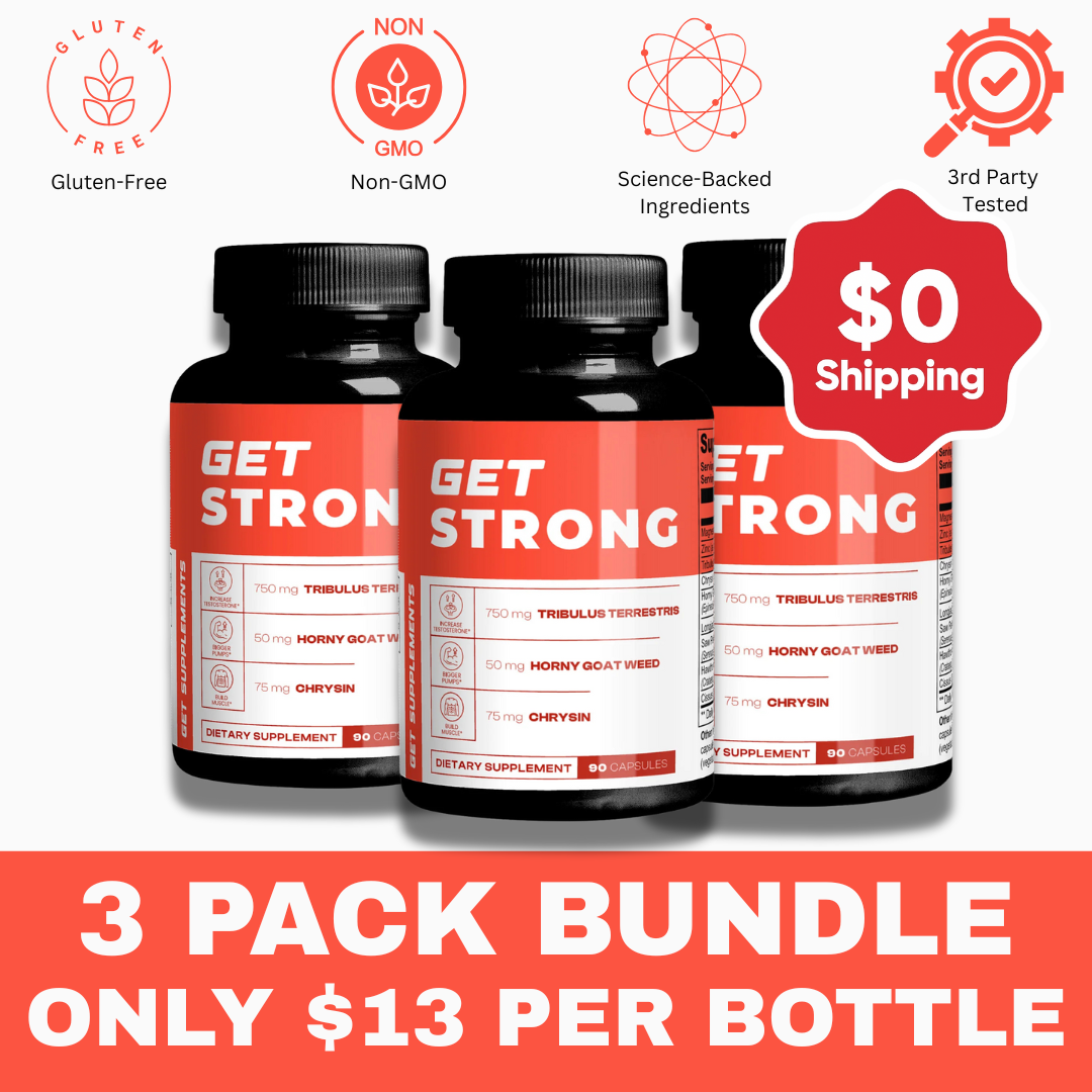 3 x GET STRONG
