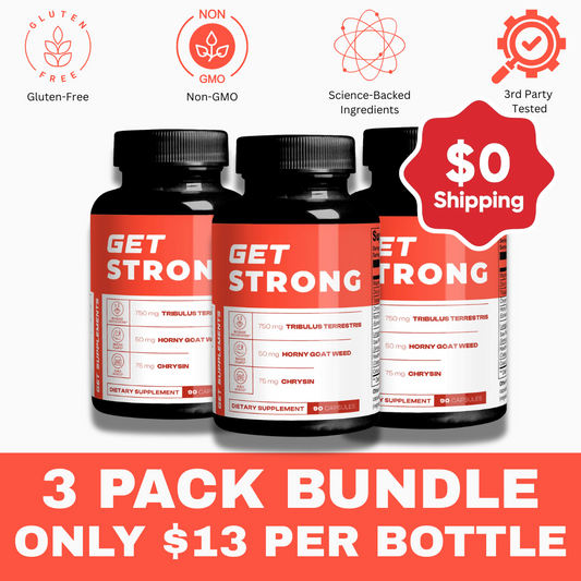 3 x GET STRONG