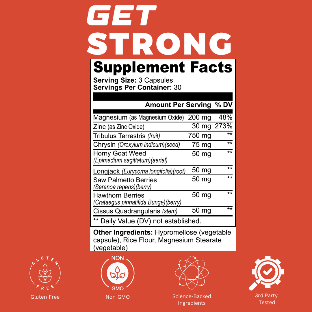 3 x GET STRONG
